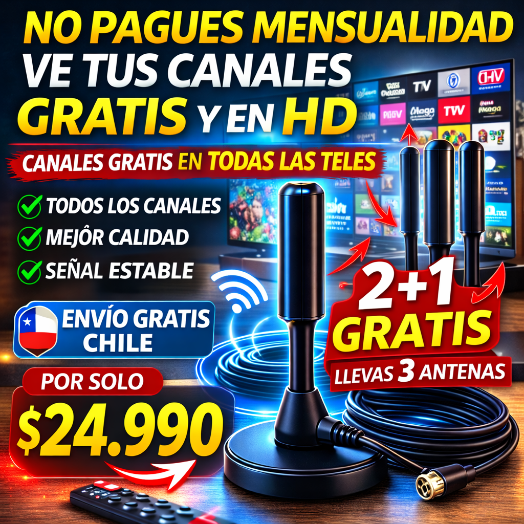 Antena digital hd tv